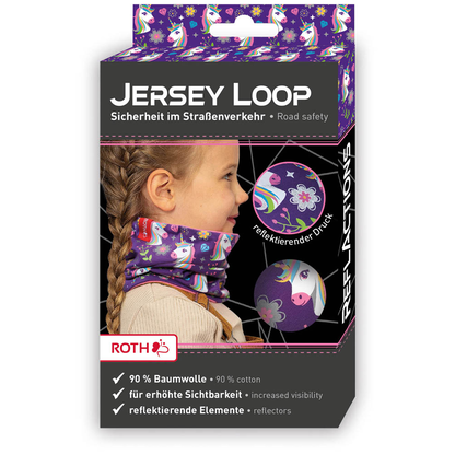 Artikelbild 2 für ROTH Schlauchschal Einhorn lila 50,0- 54,0 cm, 1 St., Artikelnummer 581106