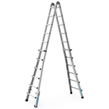 Artikelbild 1 für ZARGES Vielzweckleiter Variotec V silber 4x 6 Sprossen, H: 640,0 cm, Artikelnummer 673267