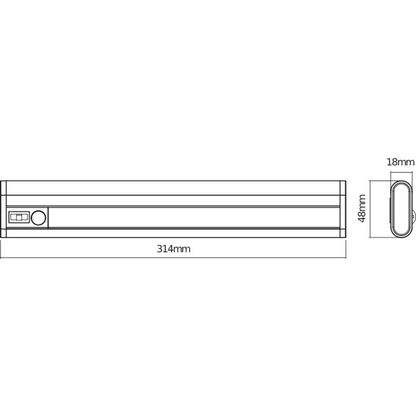 Artikelbild 2 für OSRAM Linear LED Mobile LED Unterbauleuchte weiß, 1 St., Artikelnummer 710089