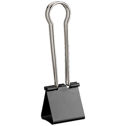 Artikelbild 2 für Gowi Foldbackklammer schwarz 6,0 cm, 1 St., Artikelnummer 721599