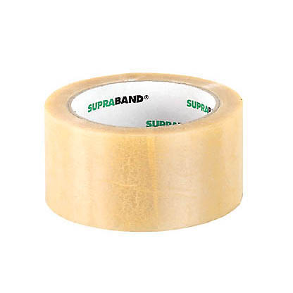 Artikelbild für SUPRA Packband SUPRABAND transparent 50,0 mm x 66,0 m 1 Rollen, Artikelnummer 486977