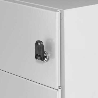 Artikelbild 9 für BISLEY Note Rollcontainer silber 2 Auszüge 42,0 x 56,5 x 49,5 cm, Artikelnummer 493445