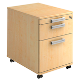 Artikelbild 1 für HAMMERBACHER AC20 NU Rollcontainer ahorn 3 Auszüge 42,8 x 58,0 x 59,0 cm, Artikelnummer 865182