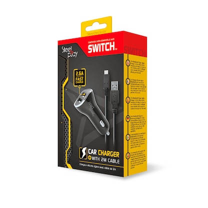 Artikelbild 2 für Steelplay Kfz-Ladekabel schwarz, Kabellänge: 2,0 m, Artikelnummer 398999