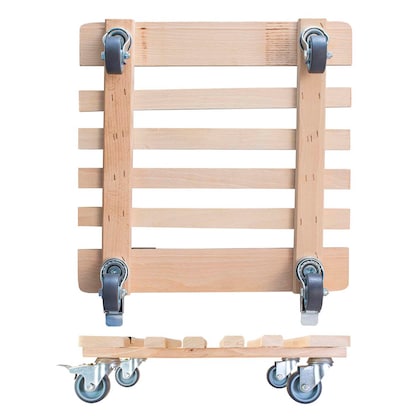 Artikelbild 3 für WAGNER® design yourself Pflanzenroller GH 0329 Holz hellbraun quadratisch 38,0 x 10,0 cm, 1 St., Artikelnummer 418636