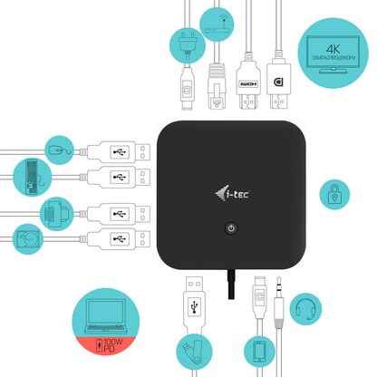 Artikelbild 12 für i-tec® Dockingstation C31HDMIDPDOCKPD100, Artikelnummer 662526