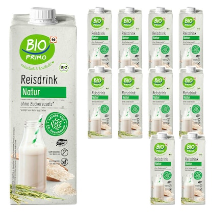 Artikelbild für BIO PRIMO Natur Bio-Reisdrink 10x 1,0 l, Artikelnummer 753149