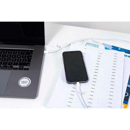 Artikelbild 4 für HERMA Schmucketiketten 5116 weiß 49,0 x 10,0 mm, 25 Blatt, Artikelnummer 179838