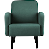 Artikelbild 1 für meet powered by PAPERFLOW Sessel LISBOA grün schwarz Stoff 71,0 x 81,5 x 83,0 cm, 1 St., Artikelnummer 850671