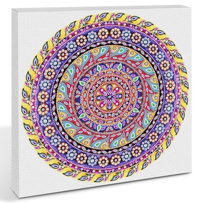 Artikelbild 5 für URSUS® Diamond Painting Mandala mehrfarbig, Artikelnummer 232791