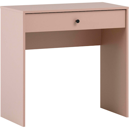 Artikelbild für MÖBELPARTNER Smash Schminktisch rechteckig Melamin, Spanplatte rosa 80,0 x 40,0 x 78,5 cm, 1 St., Artikelnummer 255089