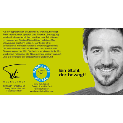 Artikelbild 2 für Topstar Stehhilfe Sitness X-Stool 30 FX535 CR5 petrol, 1 St., Artikelnummer 131547