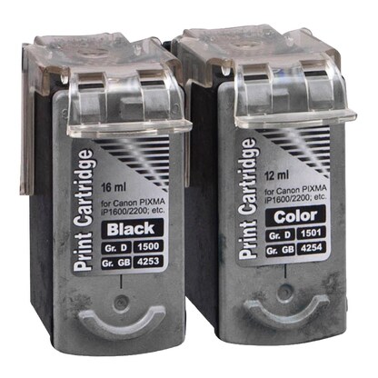 Artikelbild 3 für dots schwarz, color Druckerpatronen kompatibel zu Canon PG-40/CL-41, 2er-Set, Artikelnummer 567008
