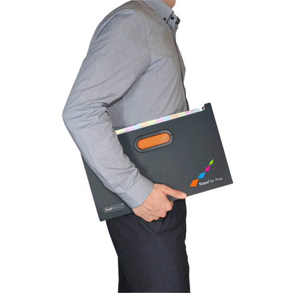 Artikelbild 5 für RAPESCO® Fächermappe Supafile Plus 13 Fächer schwarz, 1 St., Artikelnummer 965537