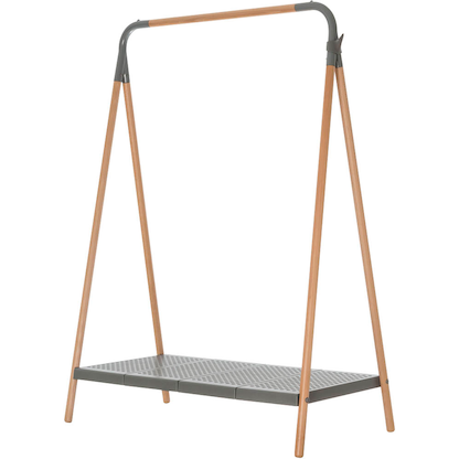 Artikelbild für meet powered by PAPERFLOW Kleiderständer grau Holz 1 Haken 105,0 x 142,0 cm, Artikelnummer 300873