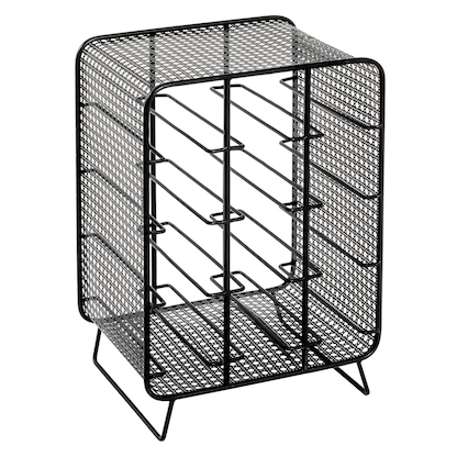 Artikelbild 2 für HAKU Möbel Weinregal schwarz 30,0 x 24,0 x 46,0 cm, 1 St., Artikelnummer 491474