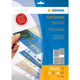 Artikelbild 1 für HERMA Prospekthüllen Fotophan 10x15 cm glasklar glatt, 10 St., Artikelnummer 702771