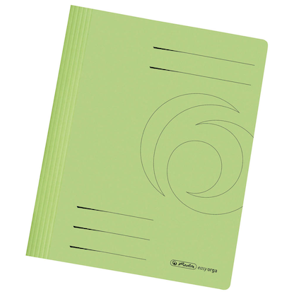 Artikelbild für herlitz Schnellhefter easy orga Karton hellgrün DIN A4, 10 St., Artikelnummer 369145