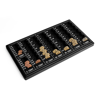 Artikelbild für pavo Zählbrett EURO 14 inch schwarz Kunststoff-Gehäuse, 1 St., Artikelnummer 520078