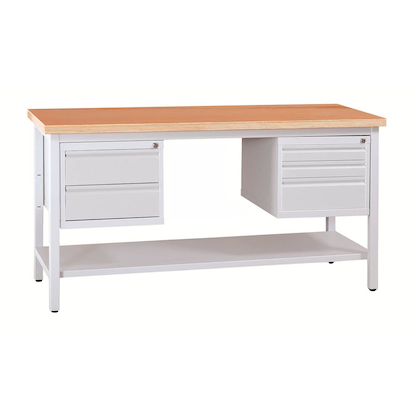 Artikelbild für Gürkan Werkbank lichtgrau 5 Schubladen 120,0 x 60,0 x 84,0 cm, Artikelnummer 561326