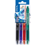 Artikelbild 1 für PILOT FRIXION ball CLICKER 2 Go Tintenroller-Set 0,4 mm, Schreibfarbe: farbsortiert, 4 St., Artikelnummer 376063