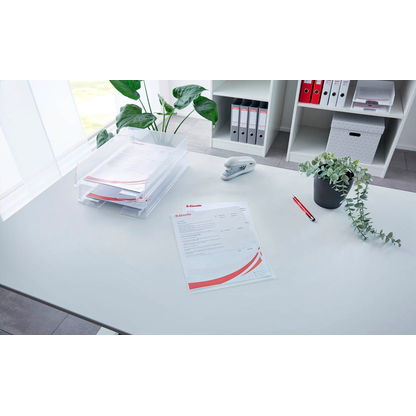 Artikelbild 12 für Esselte Sichthüllen DIN A4 transparent genarbt 0,11 mm, 100 St., Artikelnummer 844607