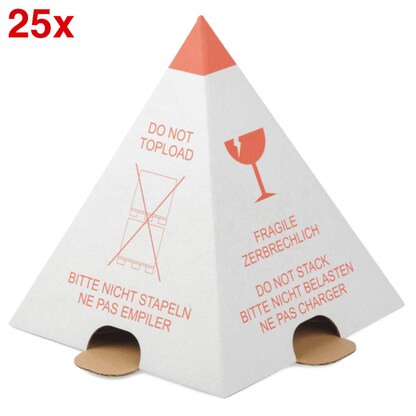 Artikelbild für WIHEDÜ Palettenhütchen rot, weiß 23,0 cm, 25 St., Artikelnummer 520599