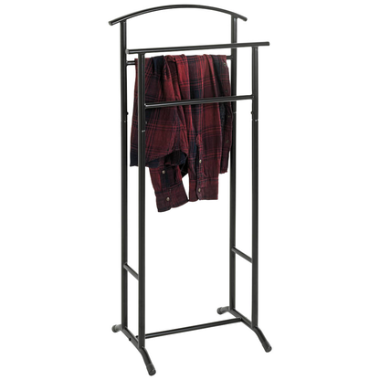 Artikelbild für HAKU Möbel Herrendiener 55503 schwarz Metall 48,0 x 107,0 cm, Artikelnummer 591429