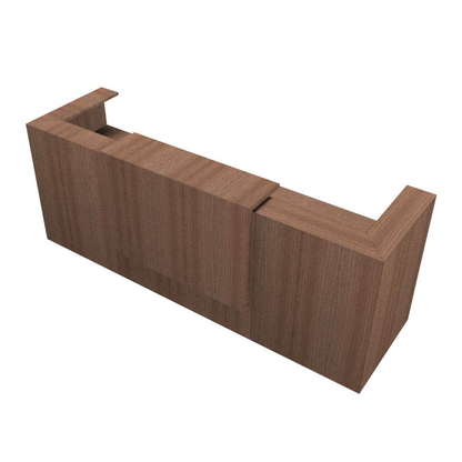 Artikelbild für Quadrifoglio Empfangstheke gerade, nussbaum 285,0 x 88,0 x 113,0 cm, Artikelnummer 370213
