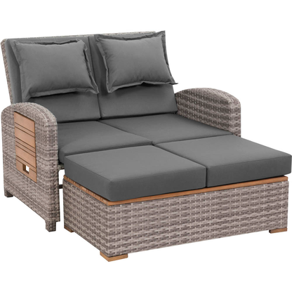 Artikelbild für greemotion Loungesofa Bahia Tobago grau Kunststoff, Metall, 9-teilig, Artikelnummer 422762