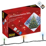 Artikelbild 1 für Idena 80er bunte LED Lichterkette grün 16,0 m, 1 St., Artikelnummer 105187