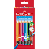 Artikelbild 1 für FABER-CASTELL Buntstifte farbsortiert, 12 St., Artikelnummer 907257