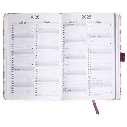 Artikelbild 4 für SIGEL Buchkalender Jolie 2026 Summer Linear Leaves, 1 St., Artikelnummer 568557