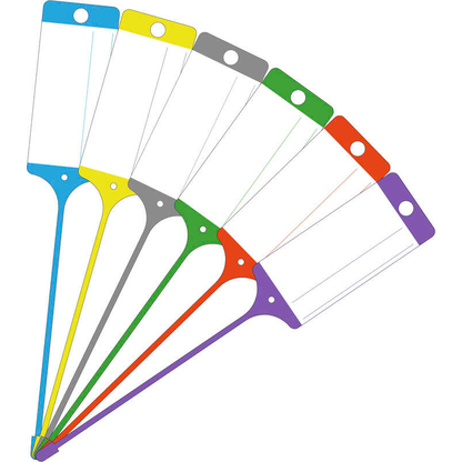 Artikelbild 2 für EICHNER Hängeetiketten grün 21,5 x 5,8 cm gelocht, 100 St., Artikelnummer 701879