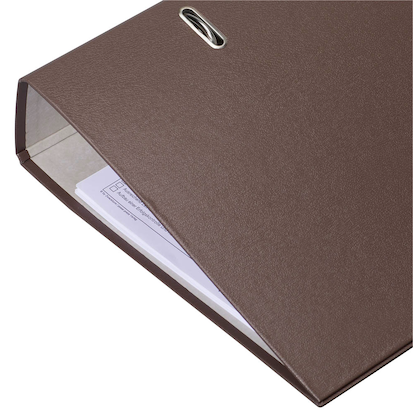 Artikelbild 4 für bene No.1 Power Ordner braun Kunststoff 8,0 cm DIN A4, 1 St., Artikelnummer 185173