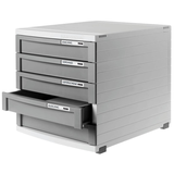 Artikelbild 1 für HAN Schubladenbox Contur dunkelgrau 1505-19D, DIN B4 mit 5 Schubladen, 1 St., Artikelnummer 182303