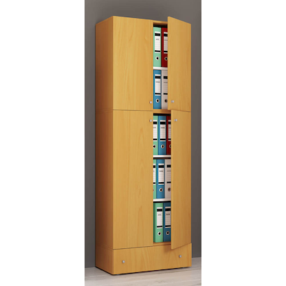 Artikelbild 4 für VCM my office Aktenschrank XXL Lona, 917794 buche 3 Fachböden 70,0 x 200,0 x 39,0 cm, Artikelnummer 849131