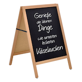 Artikelbild 1 für update displays Kundenstopper Indoor schwarz DIN A1 70,0 x 60,0 x 105,0 cm, 1 St., Artikelnummer 480261