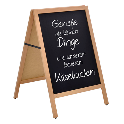 Artikelbild für update displays Kundenstopper Indoor schwarz DIN A1 70,0 x 60,0 x 105,0 cm, 1 St., Artikelnummer 480261