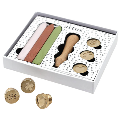 Artikelbild für artoz Siegel-Set hellrosa, hellgrün, kupfer, Artikelnummer 517502