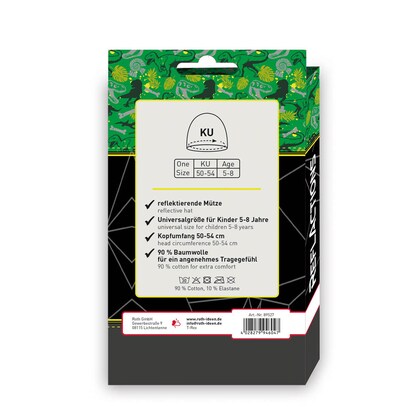 Artikelbild 3 für ROTH Jungen Beanie T-Rex grün Einheitsgröße 1 St., Artikelnummer 581308