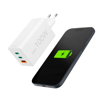 Artikelbild 10 für hama Mini Ladeadapter weiß, 100 Watt, Artikelnummer 755688