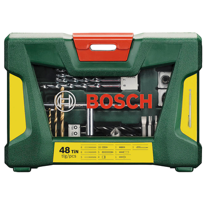 Artikelbild 2 für BOSCH Bohrer- und Bit-Set V-Line, 48-teilig, Artikelnummer 127694