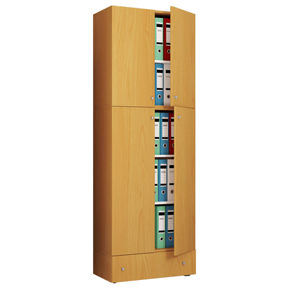 Artikelbild für VCM my office Aktenschrank XXL Lona, 917794 buche 3 Fachböden 70,0 x 200,0 x 39,0 cm, Artikelnummer 849131