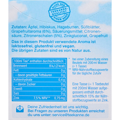 Artikelbild 9 für TEEKANNE frio Sport Fit Grapefruit Zitrone Tee kalt 18 Portionen, Artikelnummer 549572
