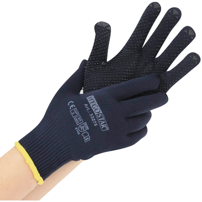 Artikelbild für HYGOSTAR unisex Arbeitshandschuhe Pearl dunkelblau Größe 7, 12 Paar, Artikelnummer 651917