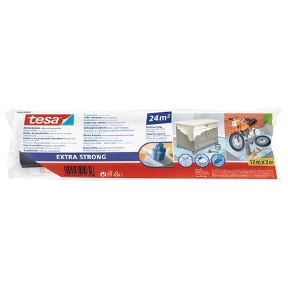 Artikelbild für tesa Abdeckplane EXTRA STRONG 2,0 x 12,0 m transparent, Artikelnummer 724247