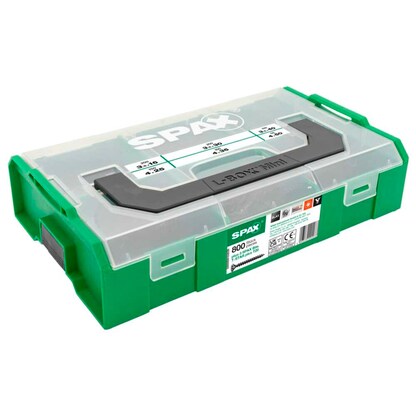 Artikelbild 2 für SPAX® Holzbauschrauben-Sortiment L-BOXX Mini BLAX 5000009162029, Artikelnummer 745487