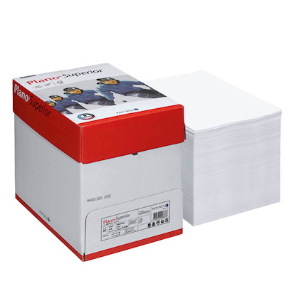 Artikelbild für Plano® Kopierpapier Superior DIN A4 80 g/qm 2.500 Blatt Maxi-Box, Artikelnummer 215699