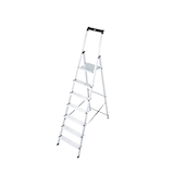 Artikelbild 1 für KRAUSE Stehleiter einseitig MONTO Solidy silber 7 Stufen, H: 230,0 cm, Artikelnummer 568067
